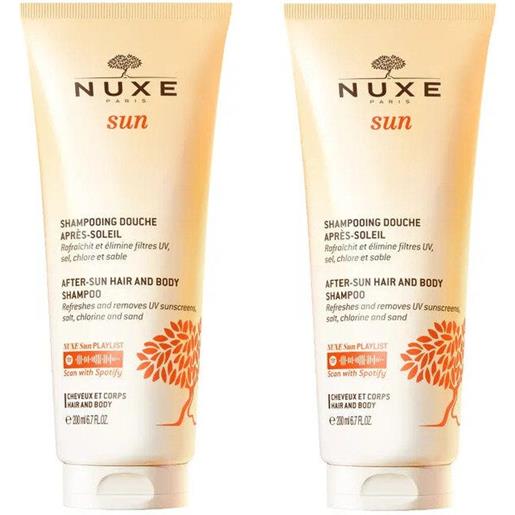 Nuxe sun shampoo doccia doposole bipack 2x200ml Nuxe