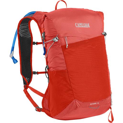 Camelbak octane 16l+fusion 2l hydration pack rosso