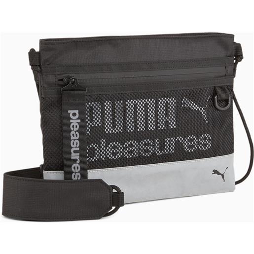 PUMA cross body bag PUMA x pleasures per donna, nero/altro