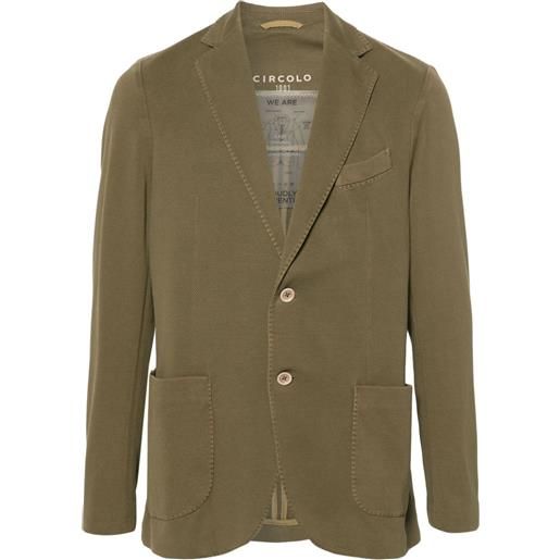 Circolo 1901 blazer monopetto - verde