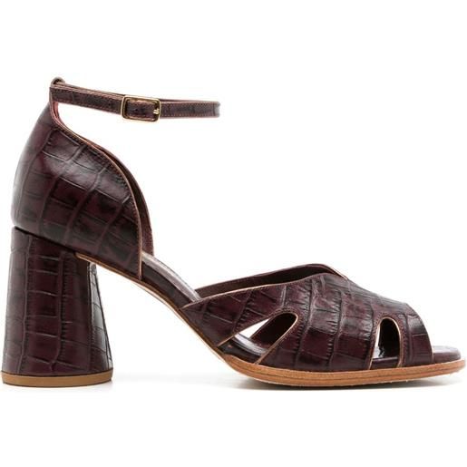 Sarah Chofakian sandali lucie 65mm - marrone