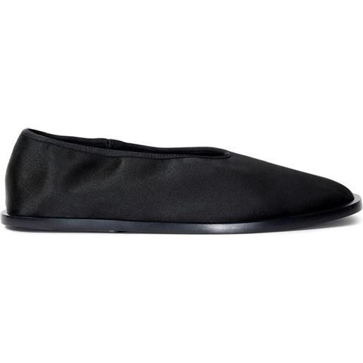 Proenza Schouler slippers con punta quadrata - nero