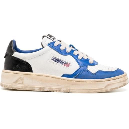Autry sneakers con effetto vissuto - blu