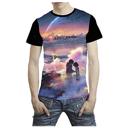 Dynit your name-tramonto t-shirt, multicolore, x-large (taglia produttore: 50) donna