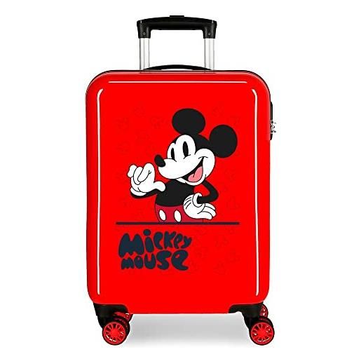 Disney topolino, rosso, valigia