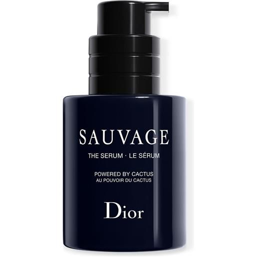 Dior sauvage 50 ml siero viso uomo arricchito dalla forza del cactus