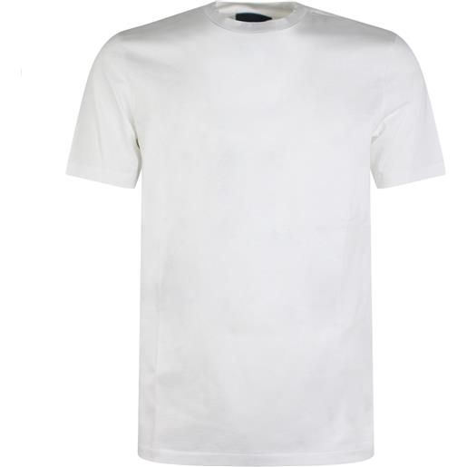 LIU JO t-shirt bianca con mini logo per uomo