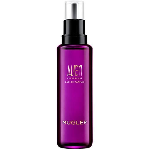 Mugler alien hypersense 100 ml refill eau de parfum - vaporizzatore