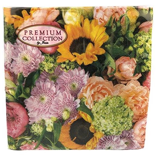 neu premium collection by jean 20 tovaglioli con fiori estivi