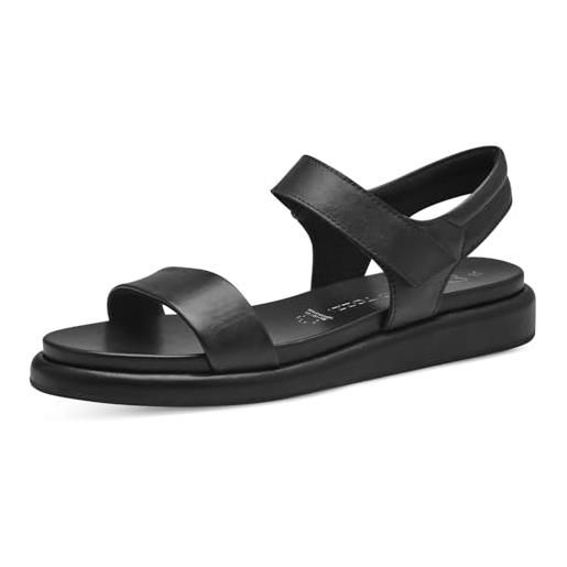 MARCO TOZZI 2-28414-42, sandali con tacco, donna, nero, 38 eu