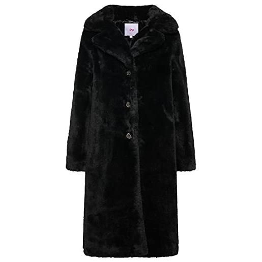 myMo 4065804084119 cappotto di lana, nero, xs donna