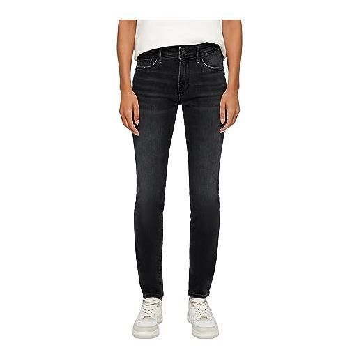 s.Oliver sales gmbh & co. Kg / s.Oliver pantaloni da donna slim leg jeans slim leg, grigio/nero, 32w x 32l