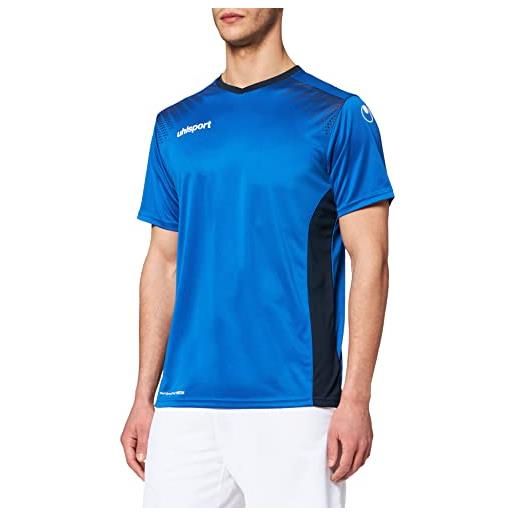 uhlsport goal trikot ka, maglietta uomo, blu (azurblau/marine), 116