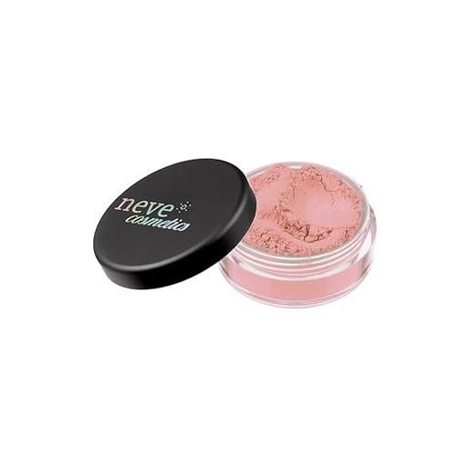 Generic neve cosmetics maya blush 100% minerale in polvere libera rosa pesca con satinatura rosa intenso vegan 4 gr