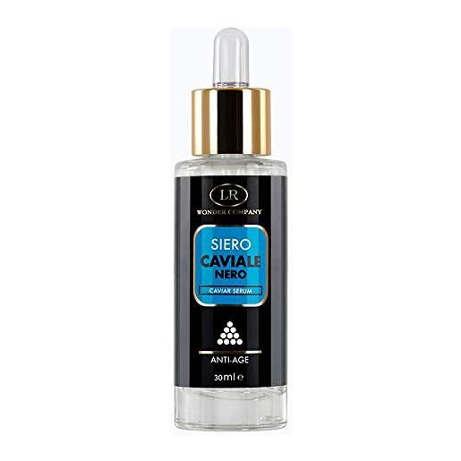 LR Wonder Company caviar serum siero viso fluido al caviale nero anti-age anche per dermaroller, 30 ml - wonder company