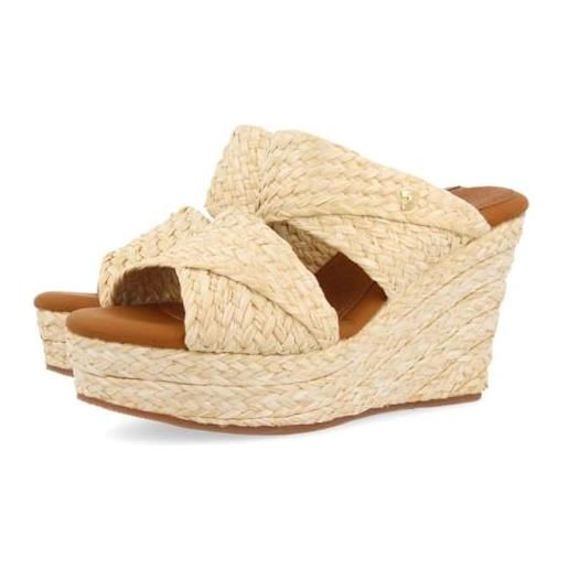 GIOSEPPO Labin Sandali Donna – Pelle Color Cuoio Con Borchie, Fodera In Pelle, Sottopiede Imbottito Sostenibile - 5