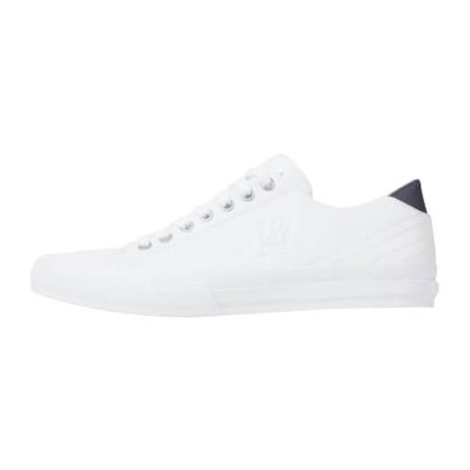 Tommy Hilfiger sneakers uomo scarpe, bianco (white), 46