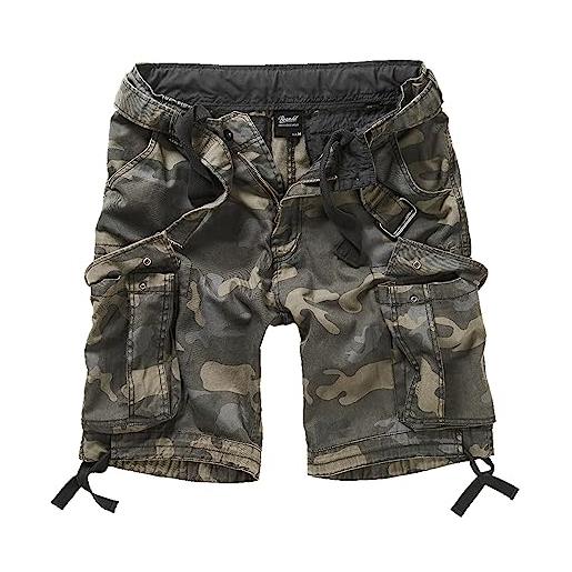 Brandit herren indian summer shor pantaloni cargo da uomo, darkcamo (4), one size