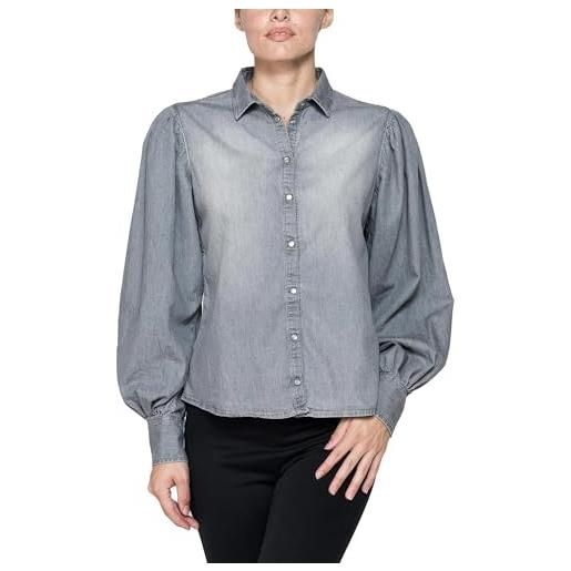 Carrera Jeans - camicia in cotone, grigio tortora (m)