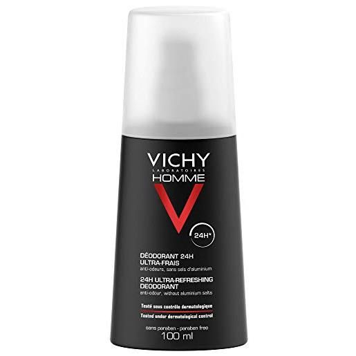 VICHY homme 24h ultra-frisch deodorant zerstäuber, 100 ml soluzione