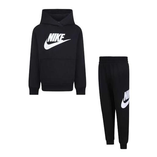 Nike tuta da bambini club fleece nera taglia 2-3 a codice 86l135-023