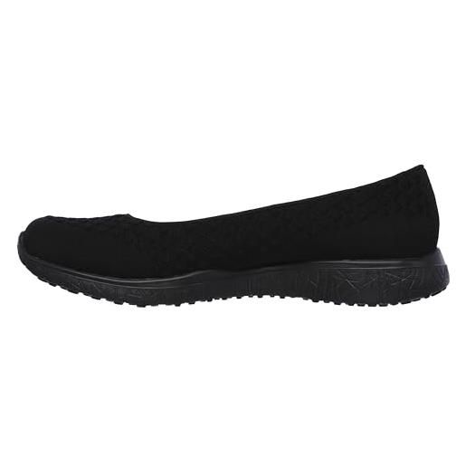 Skechers microburst-one up, scarpe da ginnastica da donna, nero , 39 eu
