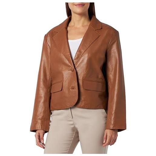 NALLY donna pelle blazer 29027088-na02, cognac, m