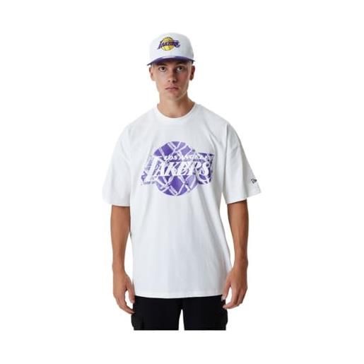 New Era t-shirt la infill logo - white xs