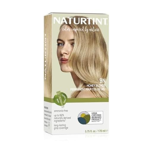 Naturtint phergal 9n honey blonde- tinture permanenti per capelli biondi, 165 ml