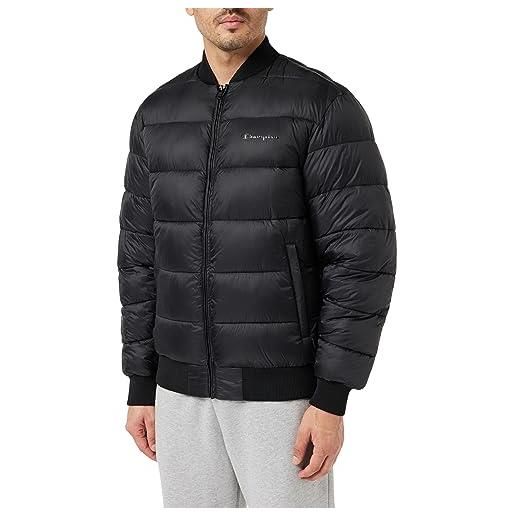 Champion legacy outdoor - bomber jacket giacca, nero, s uomo fw23