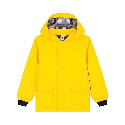 Petit Bateau a070x, cappotto cerato bambini e ragazzi, blu smoking, 6 anni