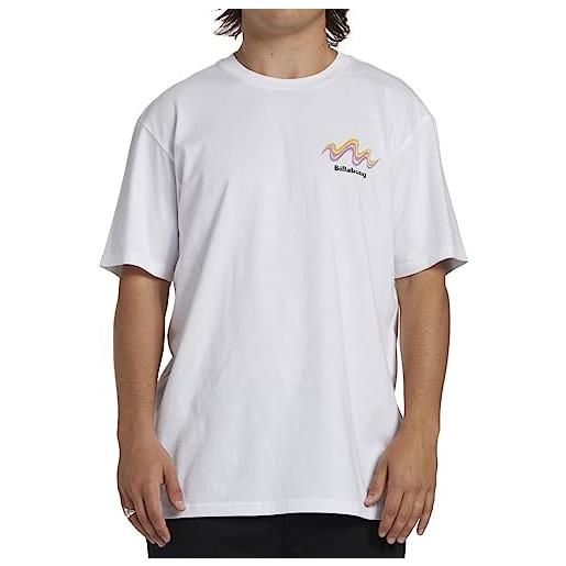 Billabong segment maglietta da uomo bianco
