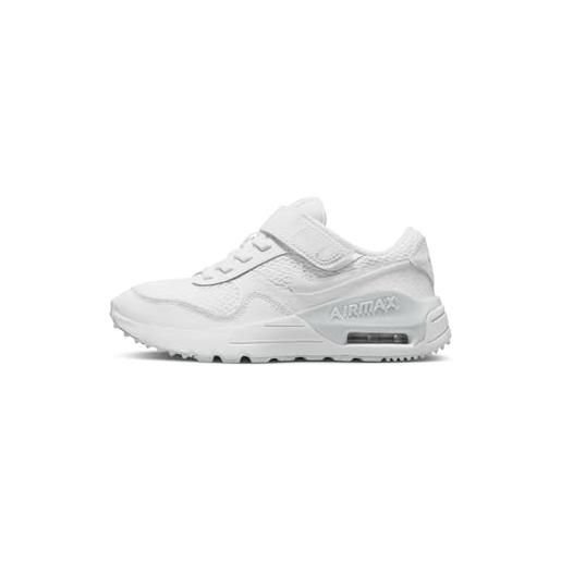 Nike air max systm (ps), sneaker, obsidian/hyper royal-white-white, 32 eu