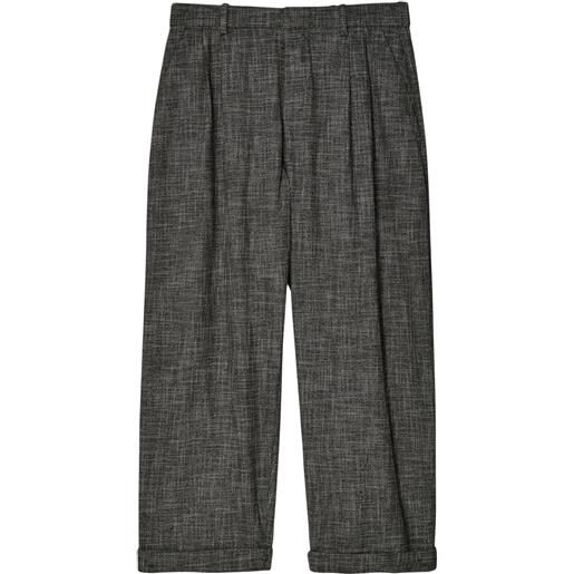 Charles Jeffrey Loverboy pantaloni affusolati con applicazione - grigio