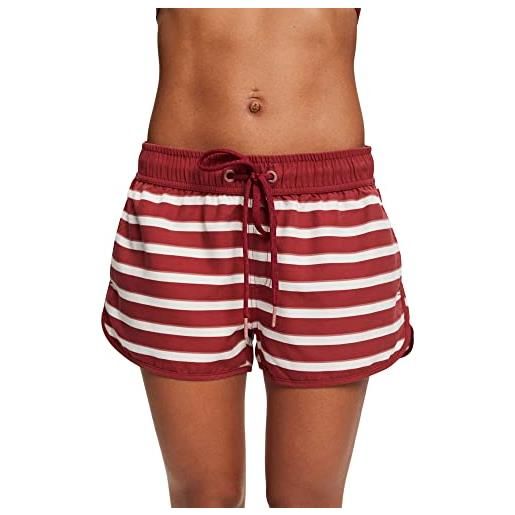 ESPRIT brela beach rcs wv. Shorts parte inferiore del bikini, rosso scuro 3, 36 donna