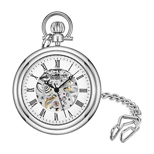 Stuhrling Original analogico meccanico orologio da polso 6053.33113_silver