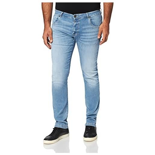 Timezone slim scotttz jeans, lavaggio azzurro cielo, w36 / l34 uomo