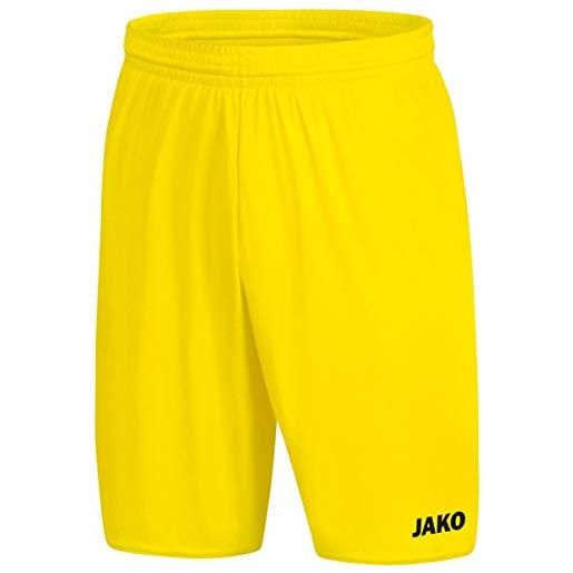 JAKO manchester 2.0, pantaloni sportivi uomo, bianco, s