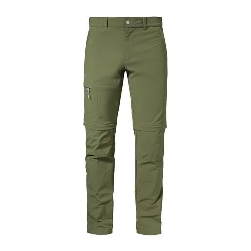 Schöffel koper1 zip off pantaloni da escursionismo, balsamo verde, 46 uomo