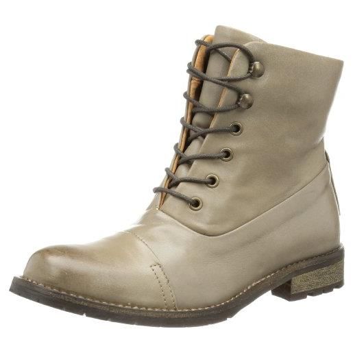 Pieces senida leather boot lt, scarpe da barca donna, beige (beige (light sand), 36