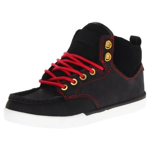 Etnies jp walker waysayer 4102000117, scarpe da skateboard uomo, nero (schwarz (black/red/white 599)), 41.5