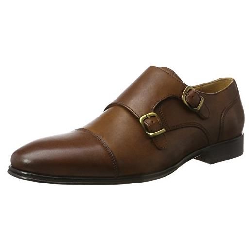 Aldo rizzalda scarpe basse stringate uomo, brown (cognac), 42.5 eu