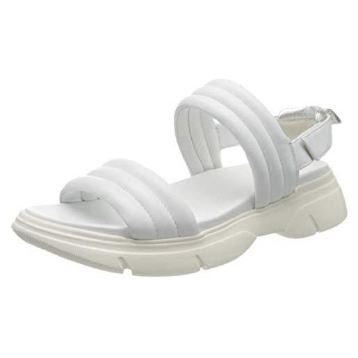 HÖGL vivid, sandali slingback donna, bianco bianco 0200, 40 eu