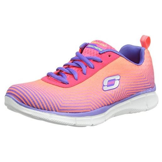 Skechers donna equalizer - expect miracles scarpe sportive rosa size: 35.5