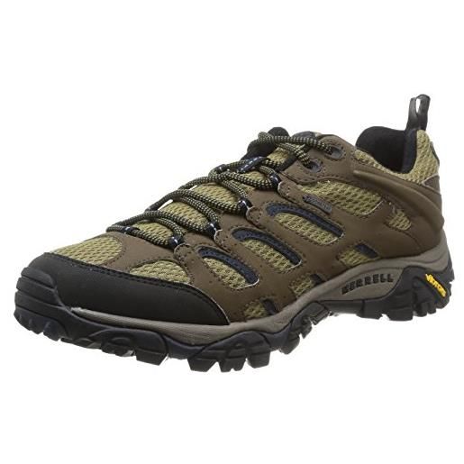 Merrell - moab gtx, scarpe da trekking da uomo, marrone(braun (canteen/boa)), 44