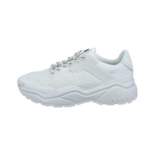 BAGATT d31-akf01, scarpe da ginnastica donna, bianco, 38 eu