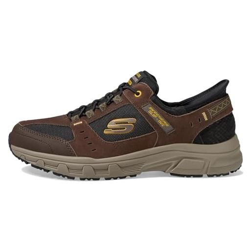 Skechers oak canyon consistent winner, scarpe da escursionismo uomo, brown, 43 eu