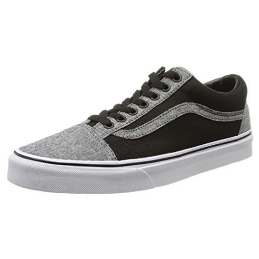 Vans old skool (suede/canvas), sneaker unisex - adulto, blu blue estate, 47 eu