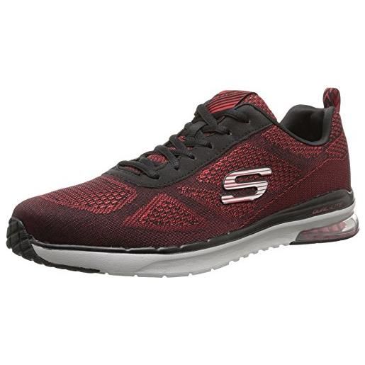 Skechers (skees scarpe da ginnastica da uomo skech-air-infinity, rosso rdbk, 48 eu
