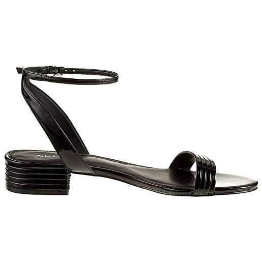 Aldo izzie, sandali punta aperta donna, nero (black), 37 eu